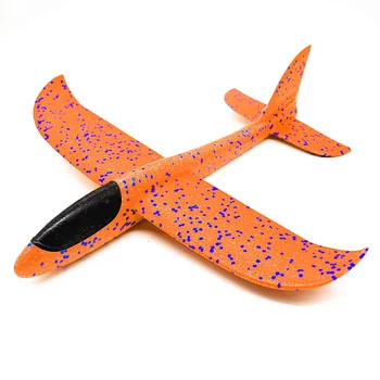 1 Комплект Пенопластовых моделей самолетов, игрушек-планеров, Ручных Метательных, Летающих Самолетов-планеров, подарков на открытом воздухе для детей синего цвета