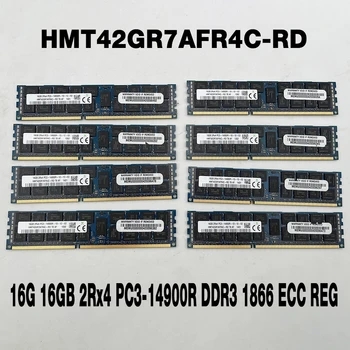 1ШТ 16G 16GB 2Rx4 PC3-14900R DDR3 1866 ECC REG Для SK Hynix RAM Серверная память HMT42GR7AFR4C-RD 