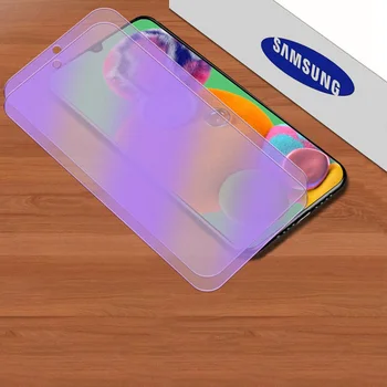 2 Шт. Анти-Синее Матовое Закаленное стекло Для Samsung Galaxy A72 A52 A53 A32 A12 A51 A71 S20FE A23 A04 5G Защитная пленка для экрана