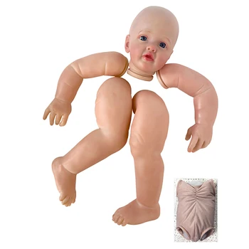 28-дюймовый комплект кукол-реборнов для малышей Betty Lifesize, свежий цвет, мягкая на ощупь, не готовая кукла, прямая поставка