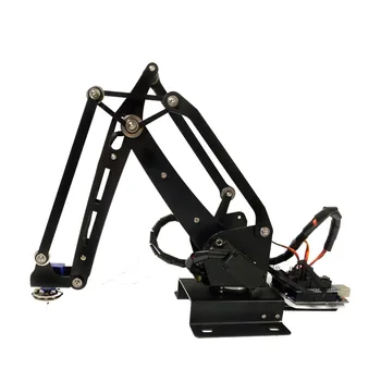 4 DOF Рука Робота Arduino воздушный насос Мульти DOF Манипулятор Промышленный Робот Сервопривод MG996 Производитель Образовательных Игрушек DIY Kit для UNO R3 Ki