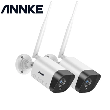 ANNKE 2/4ШТ FHD 3MP IP H.265 Видеокамера Система Видеонаблюдения Всепогодные Камеры 100 футов Ночного Видения С Умным ИК P2P Для NVR