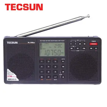 AWIND Tecsun PL-398MP Стерео Радио FM Портативный Полнодиапазонный Цифровой Тюнинг ETM ATS DSP Приемник с двумя Динамиками MP3-Плеер Поддержка TF