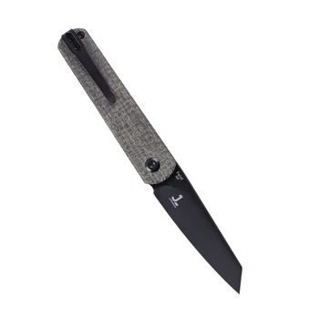 Kizer Mojave Эксклюзивный Карманный Нож Feist V3499EH EDC с Зеленой Микартовой Ручкой, Походные Ножи, Складной Нож Для Выживания, Сталь CPM-3V 4