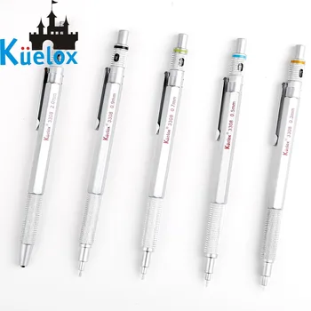 KUELOX цельнометаллический механический карандаш 0.3/0.5/0.7/0.9/2.0 мм автоматический карандаш для рисования комиксов профессионального класса 1ШТ