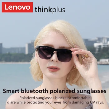 Lenovo MG10 Smart Music Поляризованные солнцезащитные очки HD Качество звука, Беспроводная Bluetooth-гарнитура, Солнцезащитные очки для вождения, Рыбалки, улицы