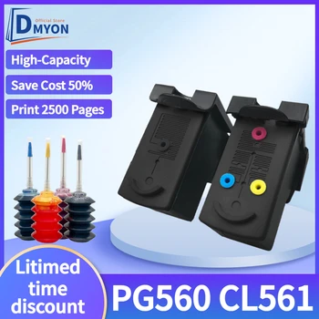 pg560 cl561 Восстановленный чернильный картридж PG-560 CL-561 Замена картриджа canon pixma для принтера TS7450 TS5351 TS5352 TS7451