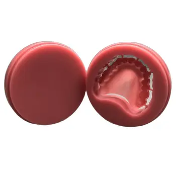 XANGTECH Розовые восковые блоки для вырезания зубов 98 (10-25) мм 2 шт. для системы Cad Cam стоматологической лаборатории 0