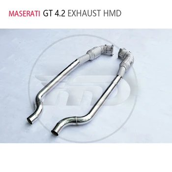 Автомобильные Аксессуары HMD Выхлопная система Водосточная труба для Maserati GT 4.2 Каталитический нейтрализатор Евро Коллектор Бесконтактный Коллектор