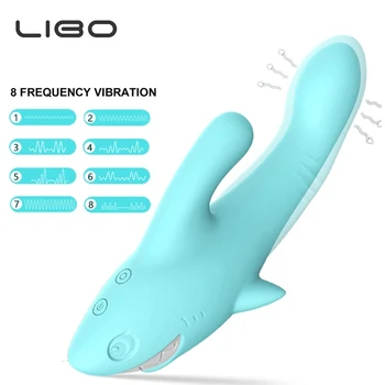 Вибратор LIBO Секс-игрушка для женщин Для взрослых, стимулирующая точку G, Вибраторы из сексуального магазина, Массажный продукт, Ложноположительный Вагинальный пенис