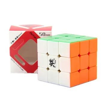 Головоломка Dayan 50mm zhanchi 3x3 magic speed cube ультра-гладкий Волшебный куб, профессиональные классические игрушки для детей