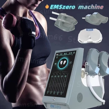 Для похудения, наращивания мышечной массы с помощью Emszero 6000 Вт DLS-Emslim 14 Tesla RF Hi-EMT Система для коррекции фигуры для похудения 0