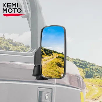 Зеркала заднего вида KEMIMOTO UTV, устанавливаемые на двери, Совместимы с Ranger Crew SP XP 1000 570/Commercial Pro XD 4000 2000/ XD 1500