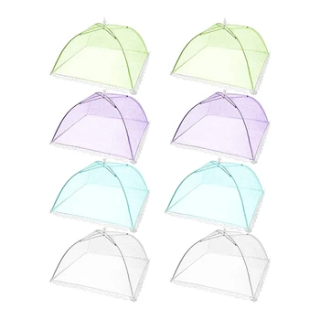 Зонт-палатка с сетчатым экраном из 8 предметов для улицы, вечеринок, пикников, многоразовый и складной