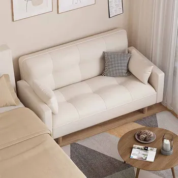 Кожаный диван для гостиной, Водонепроницаемое кресло Relax Nordic Longue, Минималистичный Диван, Дизайнерская мебель для салона Канапе