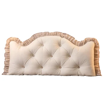 Корона Съемная и моющаяся Прикроватная подушка Большая подушка для спинки Кровати Мягкая сумка Для поддержки талии Двойная подушка Татами 0