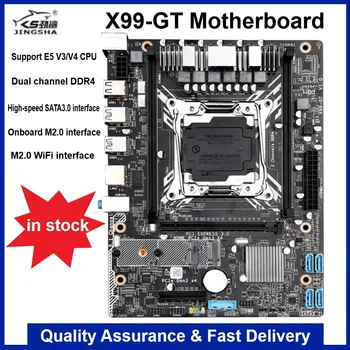 Материнская плата JINGSHA X99-GT LGA 2011-3 E5-2620V3 2678V3 Процессор Серверная память DDR4 Поддержка Разблокировки Turbo Boost NVME SSD M.2 USB3.0