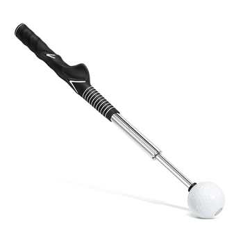 Металлический тренажер для игры в гольф для тренировки гибкости, темпа и силы Клюшка для разминки в гольфе