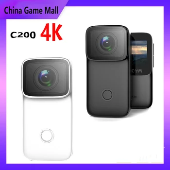 Мини-экшн-спортивная камера C200, WiFi, водонепроницаемая сетевая камера ночного видения с низкой освещенностью, 4K H.264
