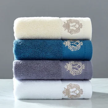 Набор полотенец из высококачественного хлопка для ванной + набор полотенец для лица, мягкое банное полотенце для лица, ручное полотенце, наборы полотенец для ванной