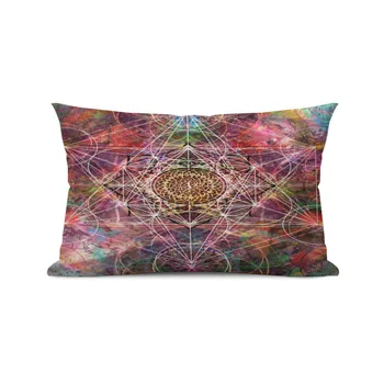 Наволочка с рисунком Мандалы-солнце и луна-Dream Fashion, Наволочка для подушки, домашний декор, 30x50 см