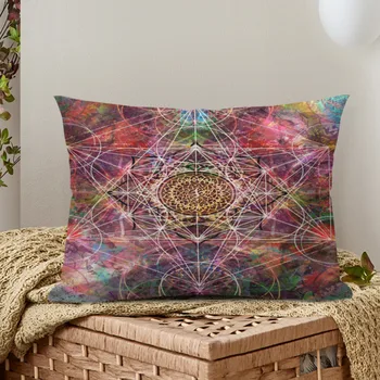 Наволочка с рисунком Мандалы-солнце и луна-Dream Fashion, Наволочка для подушки, домашний декор, 30x50 см 3