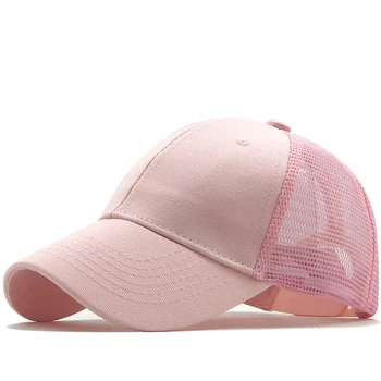 Новая фирменная бейсболка, детская сетчатая кепка Snapback, шапки для девочек, Casquette Bone, повседневная черная Регулируемая Новая шляпа от солнца для рыбалки