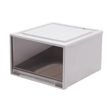 Новый 23851430 Прозрачный Ящик Для хранения Одежды Бытовая Коробка для обуви Ящик для хранения в Шкафу Сортировочный ящик