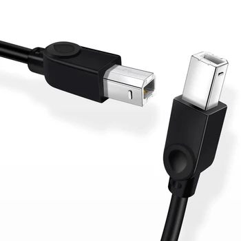 Новый USB-кабель Для принтера Высокоскоростной A-B От Мужчины к Мужчине USB-кабель для принтера Синхронизация данных Для 3D-принтера Этикеток 0,5 м 1 м 1,5 м 5 м 10 м 4