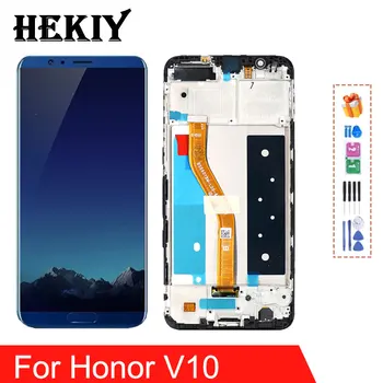Новый Дисплей для Huawei Honor V10 LCD BKL-AL00 BKL-AL20 ЖК-дисплей с Сенсорным экраном, Дигитайзер, Ремонт для Honor View 10 LCD