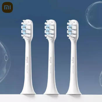 Оригинальная XIAOMI MIJIA Звуковая Головка электрической Зубной щетки 3ШТ Умная Головка Зубной щетки T300 T500 T500C Mini Mi Clean Звуковая Зубная щетка