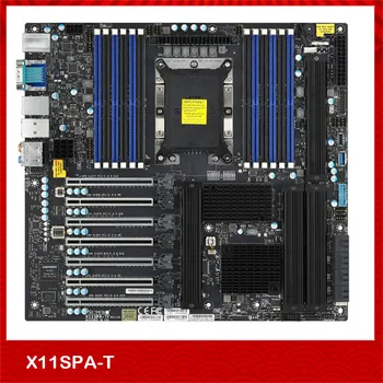 Оригинальная материнская плата для рабочей станции Supermicro Для X11SPA-T Поддерживает процессор серии W-3200 Хорошего качества