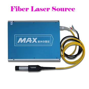 Оригинальный 50 Вт Максимальный Волоконный Лазерный источник Q-switched Pulse GQM 1064nm для Лазерной Маркировочной Машины DIY Запчасти Замена 20 Вт 30 Вт