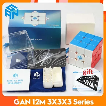 [Серия GAN 12M] Куб для прыжков с магнитной левитацией 12M - магнитный куб для соревнований 3-го порядка с отталкивающей магнитной силой