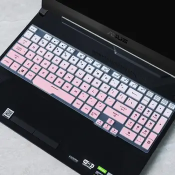 Силиконовый чехол для клавиатуры Для ноутбука ForAsus TUF A15 15,6 дюймов, Водонепроницаемый Силиконовый чехол для клавиатуры, Пылезащитная пленка для клавиатуры