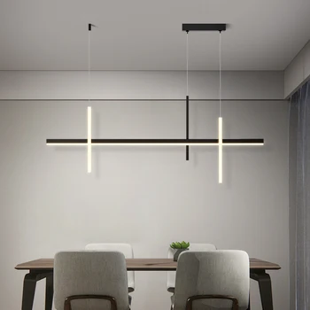 Современный минималистичный светодиодный подвесной светильник для столовой Кухни бара гостиной Спальни Художественного дизайна Люстра домашнего декора Светильник