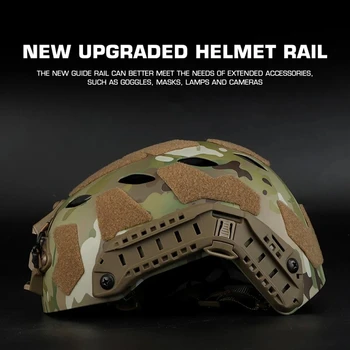 Тактический боевой шлем SF Super High Cut Шлем Военный Аксессуары Для Тактического Шлема Тактический боевой шлем Тактический Военный