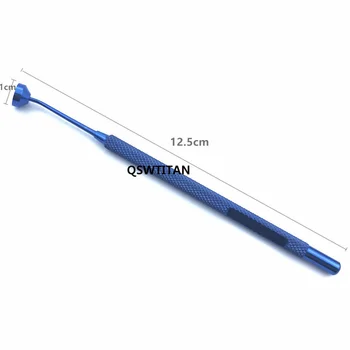 Титановый офтальмологический инструмент для сглаживания клапанов caro/avalos 5