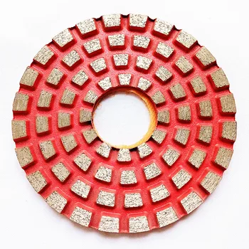 шлифовальный диск для бетона Диаметром 4 дюйма 100 мм, Спеченная Прокладка для шлифования металла, Сухая Влажная Прокладка Для Шлифования Бетона Абразивным диском