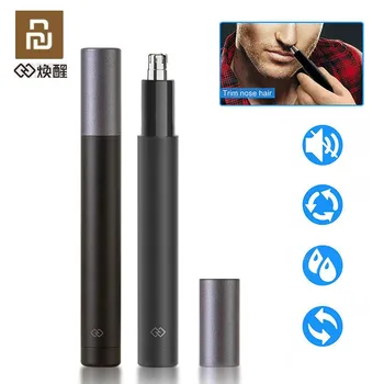 Электрический Мини-триммер для волос в носу Xiomi Youpin HN1, Портативная бритва для стрижки волос в ушах и носу, Водонепроницаемый безопасный Очиститель для мужчин